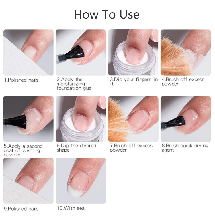 Погружение акрилового порошка поставщик