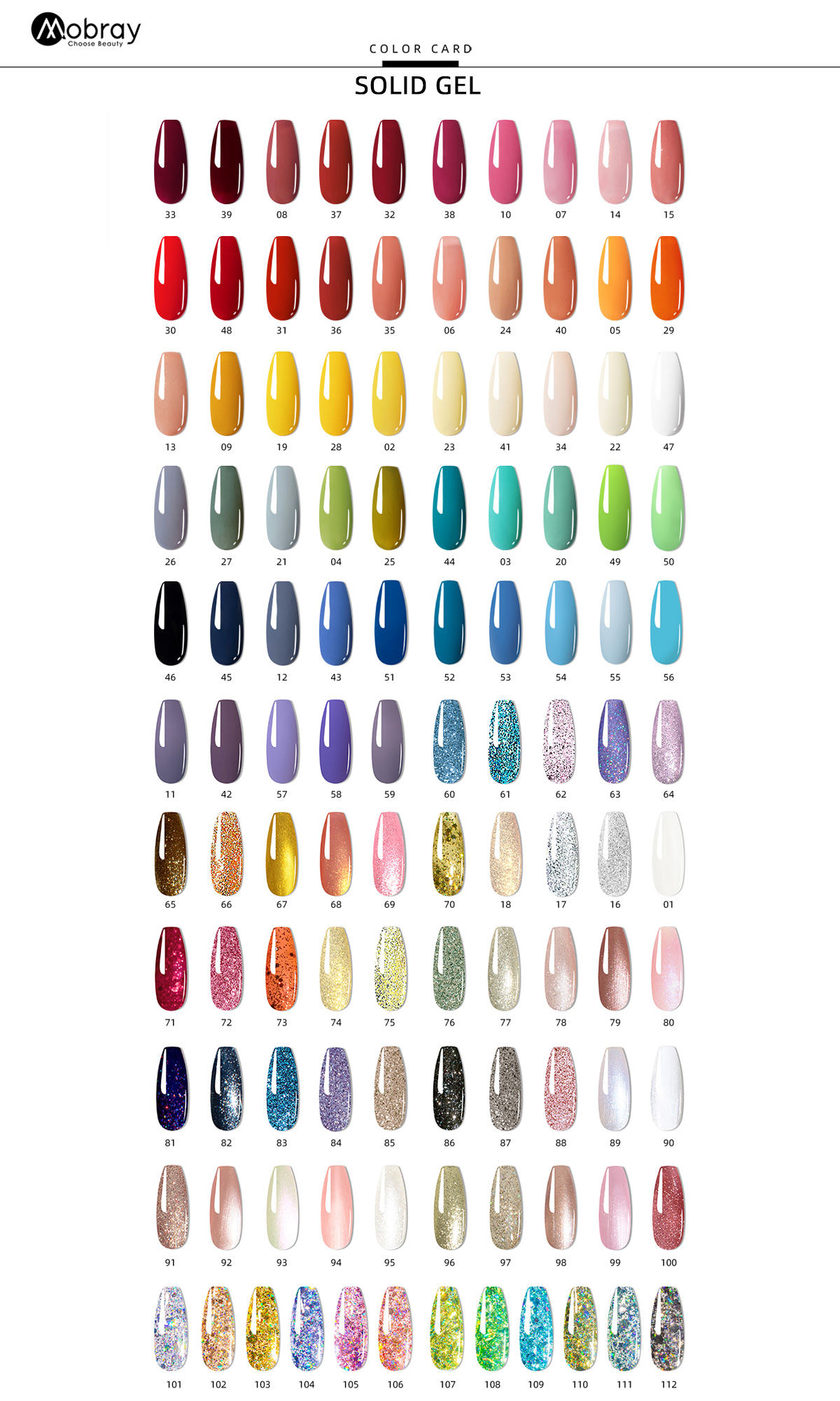 сплошной кремовой гель польский цветовая карта