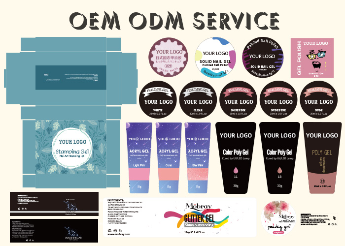 Гель для ногтей Производитель OEM ODM