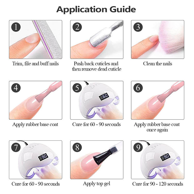 Резиновый базовый гель гель лак